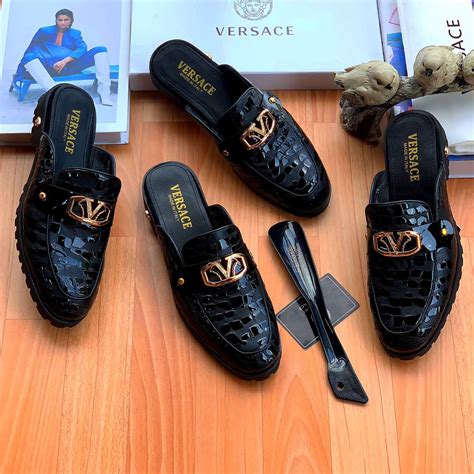 versace mens shies|farfetch Versace shoes.